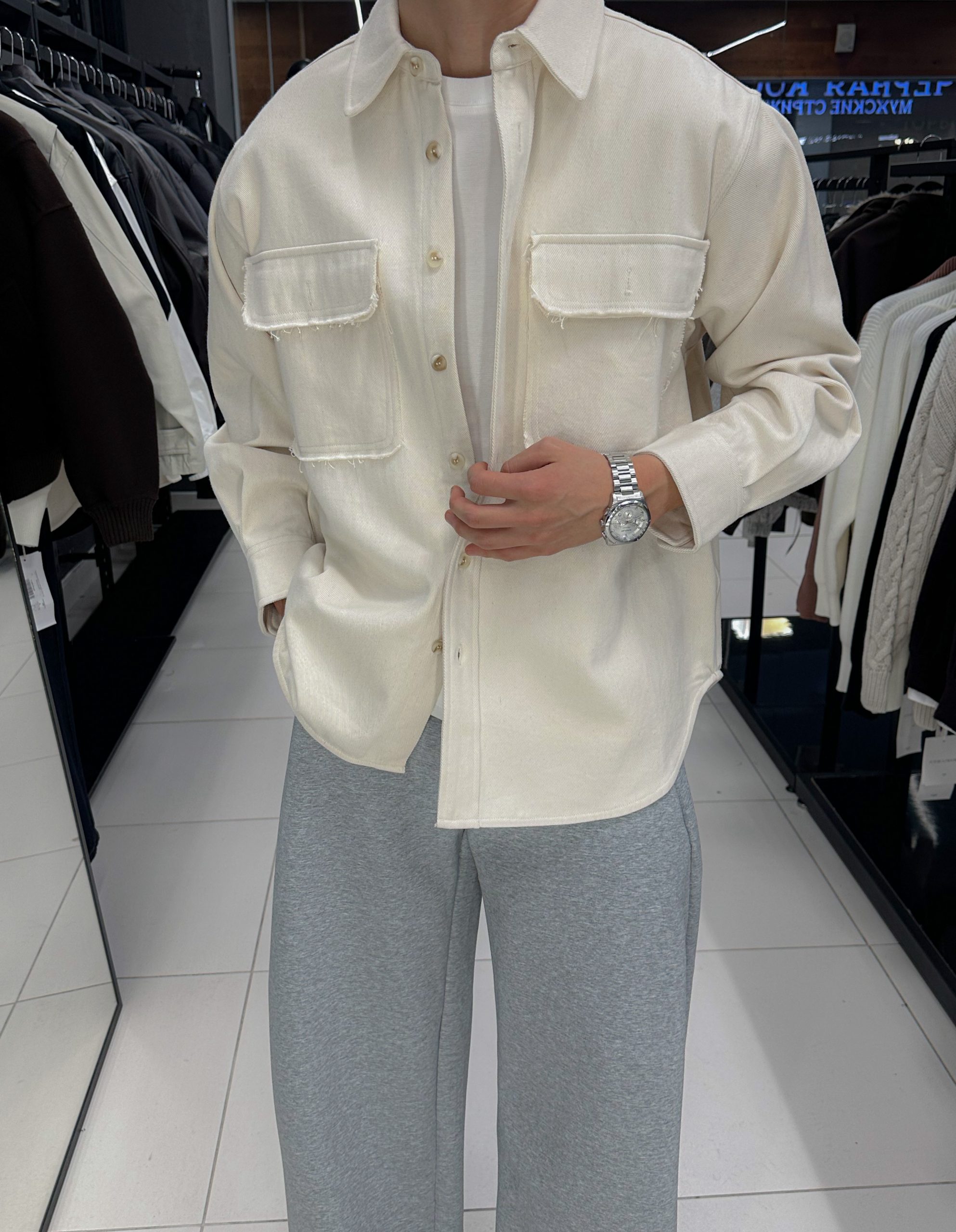 Рубашка Ihbis Beige