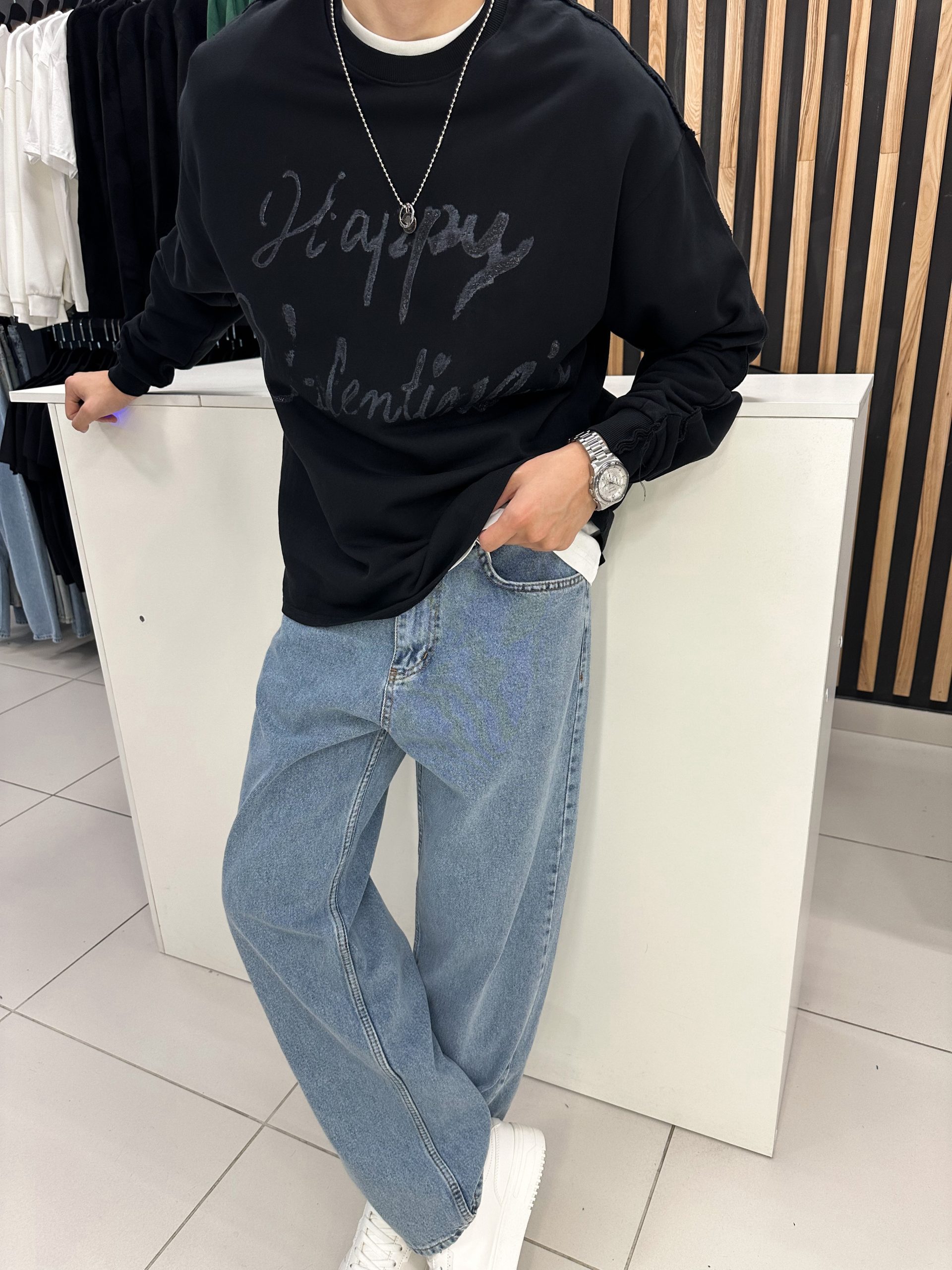 Кофта с цепью