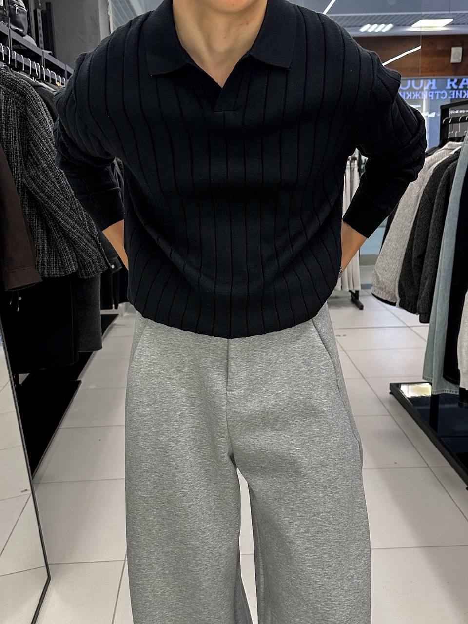 Кофта рифленая