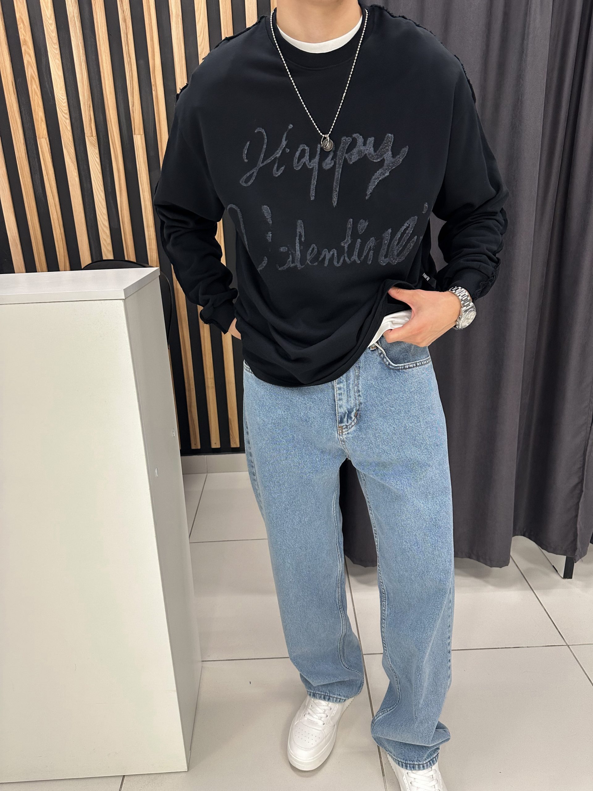 Кофта с цепью