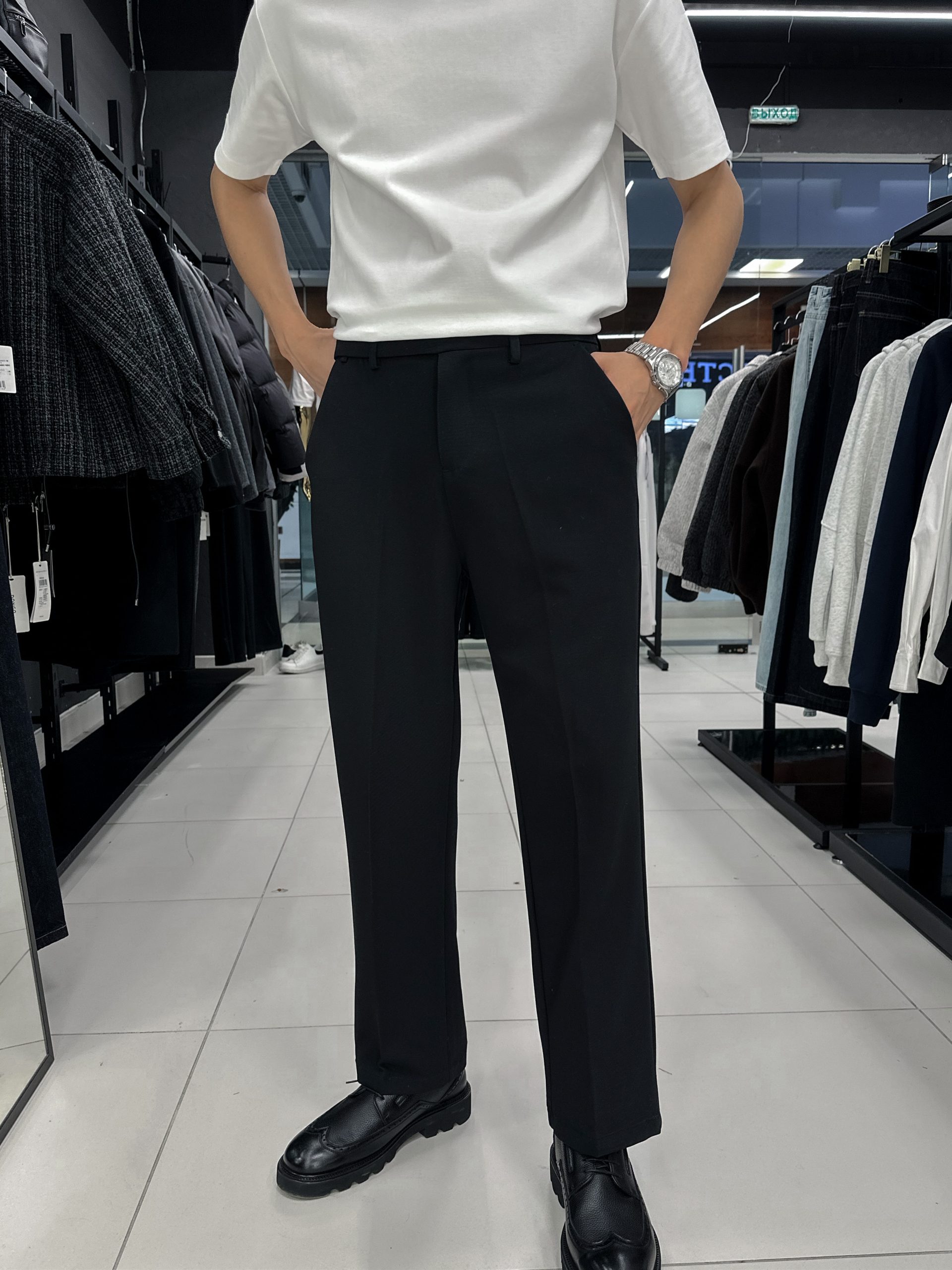 Прямые классические брюки