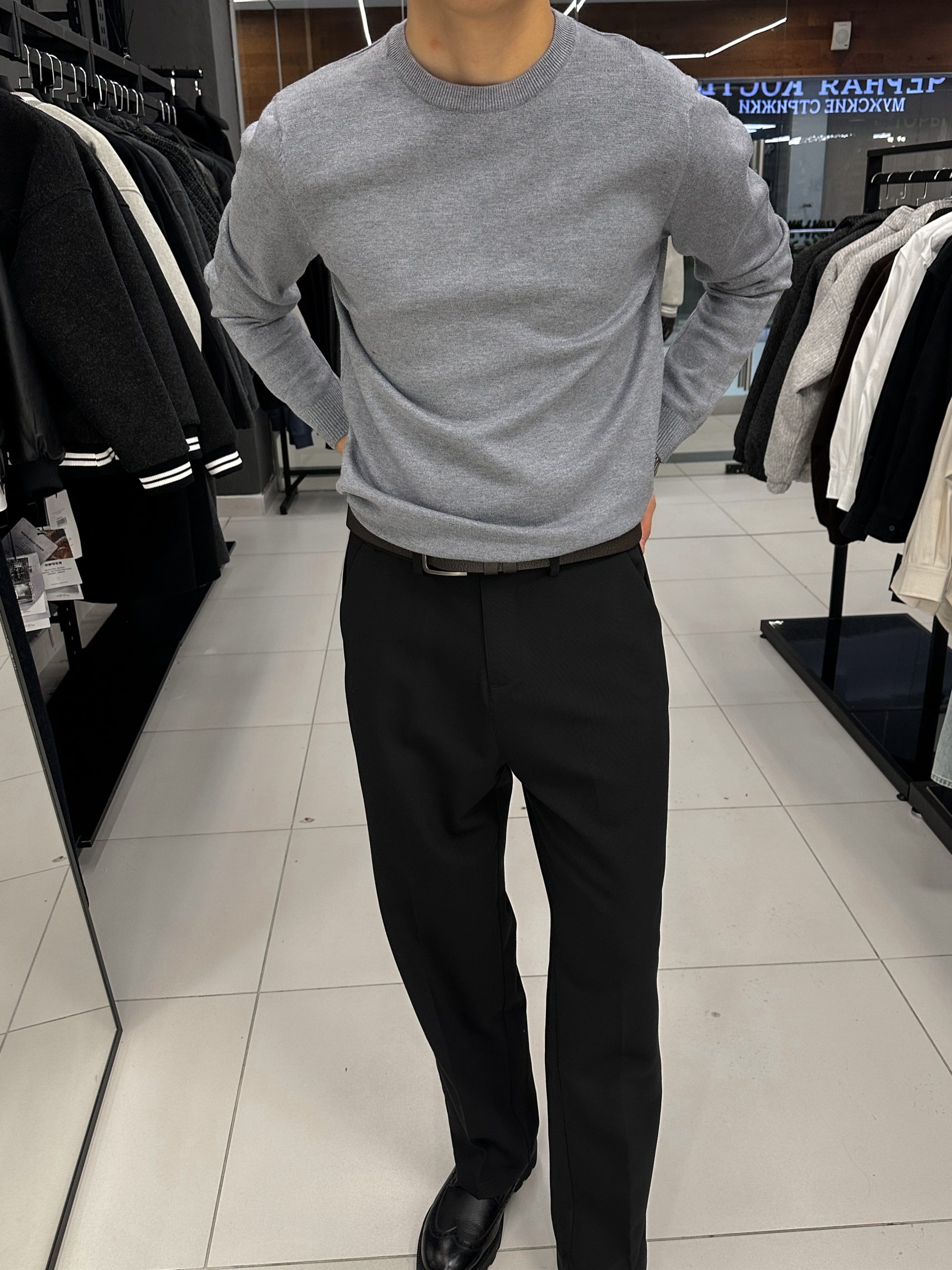 Базовый свитер из вискозы