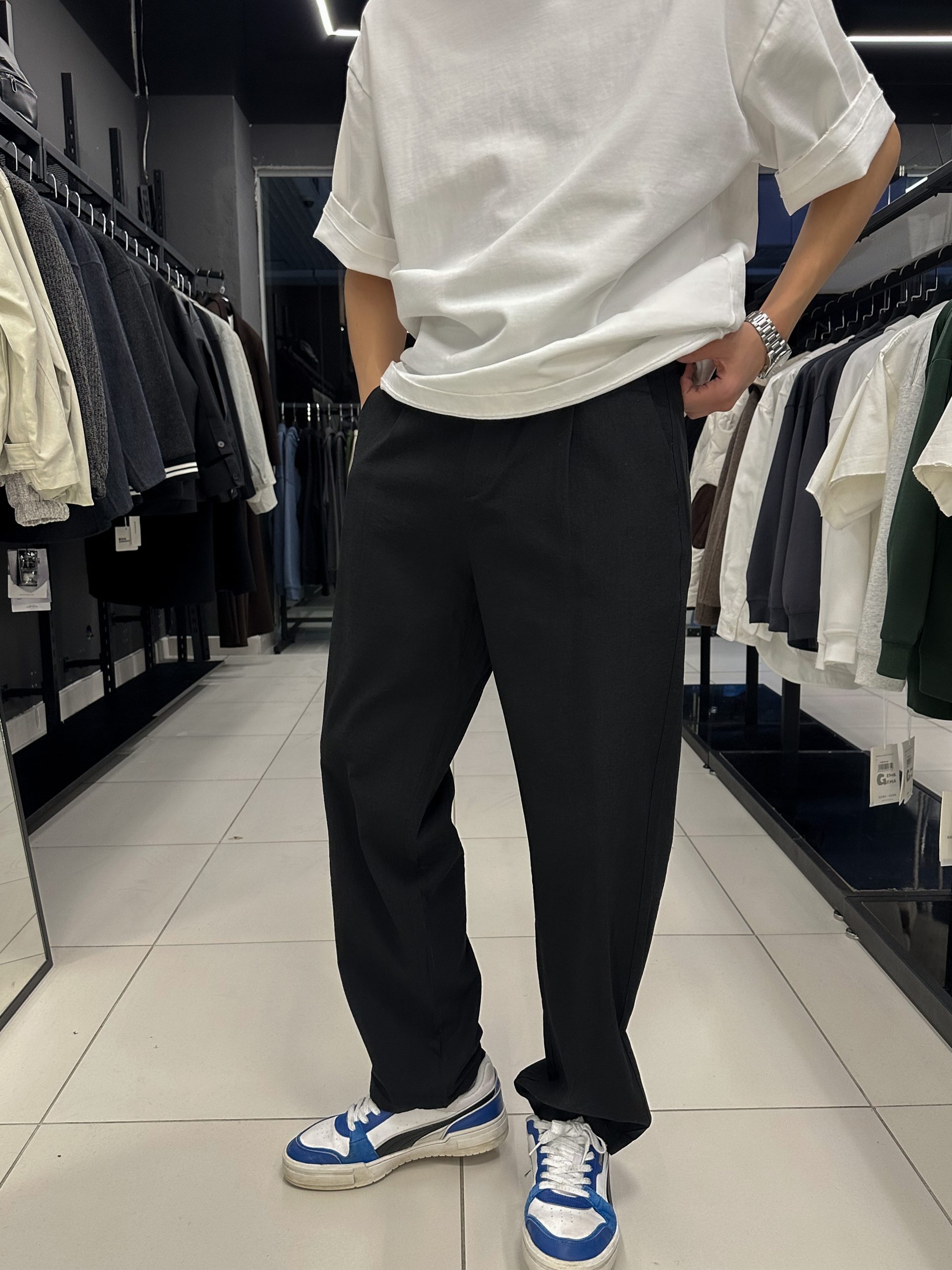 Льняные брюки NURSO