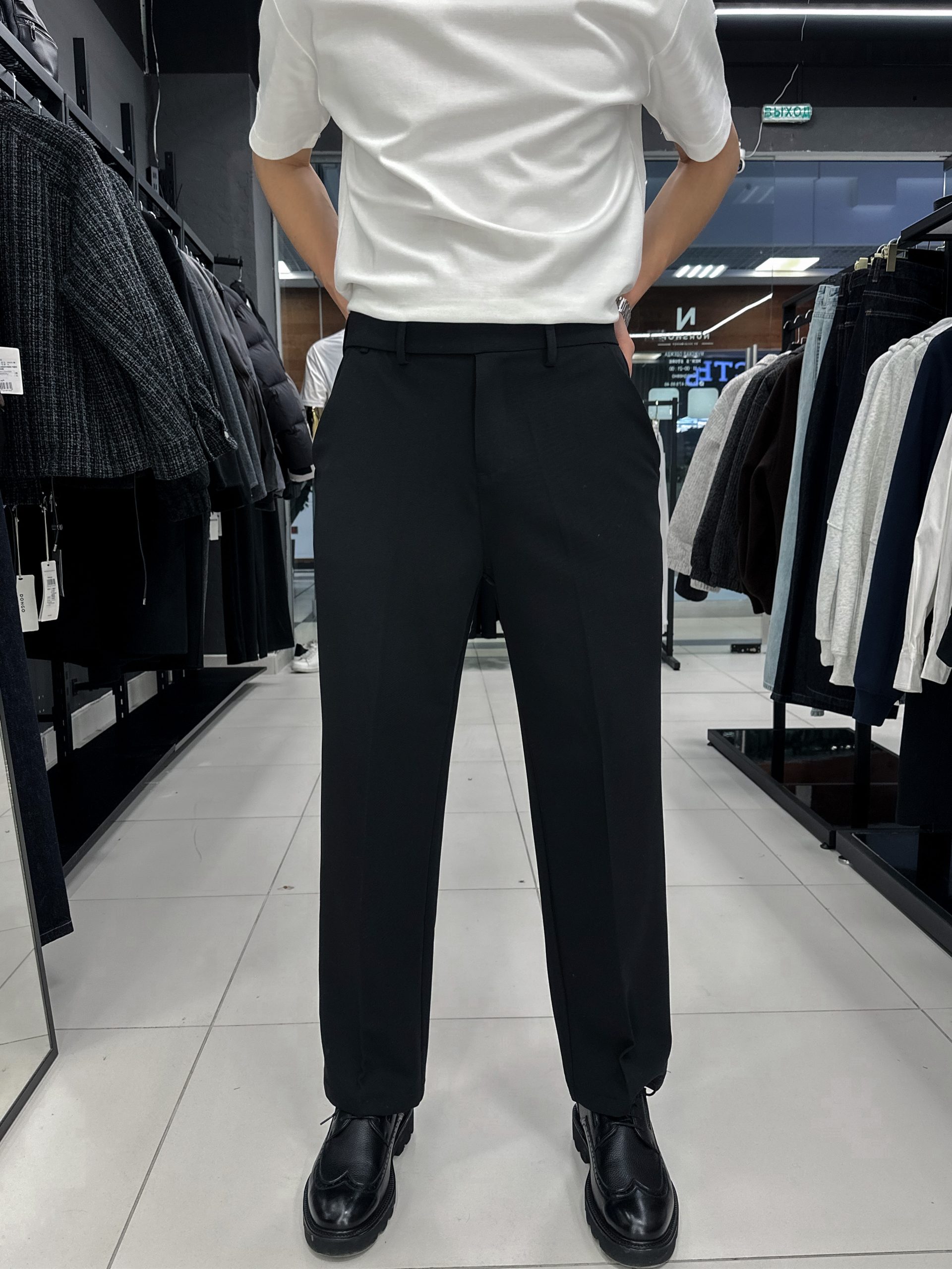 Прямые классические брюки