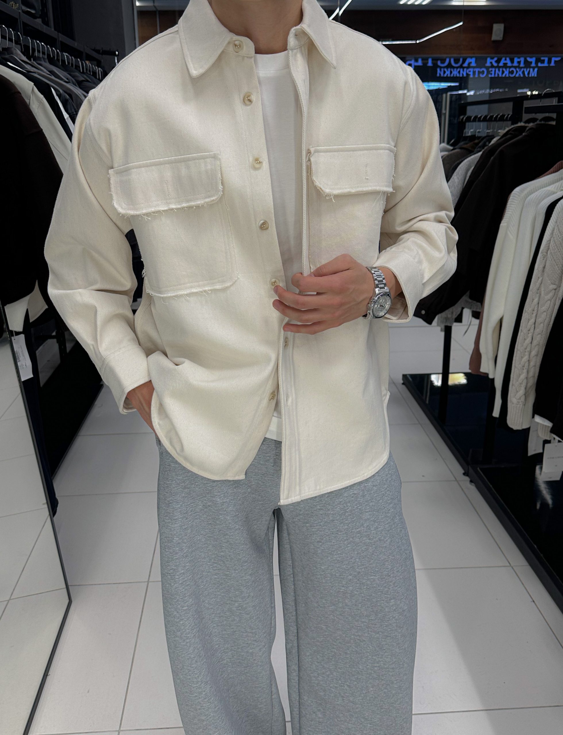 Рубашка Ihbis Beige