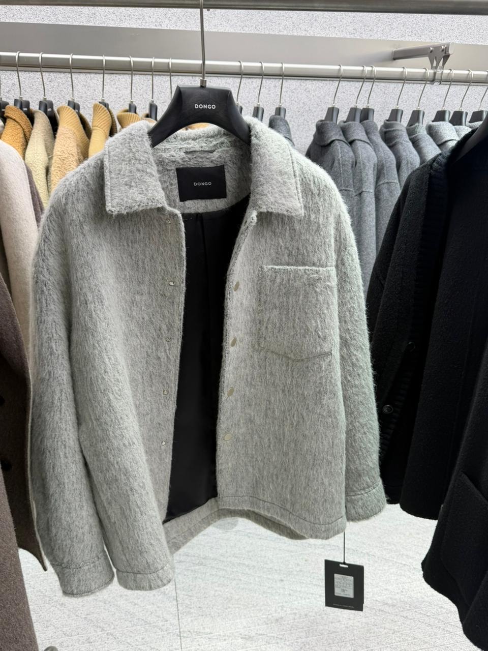 Пальто серое (арт.95271)