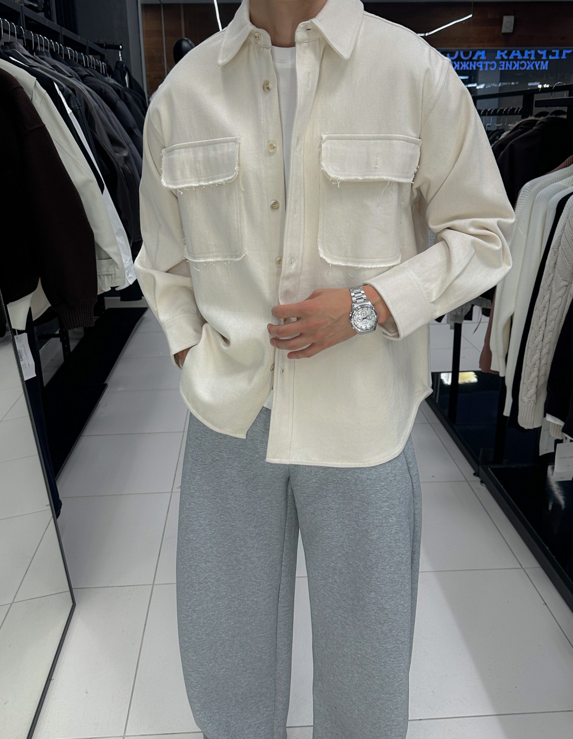 Рубашка Ihbis Beige