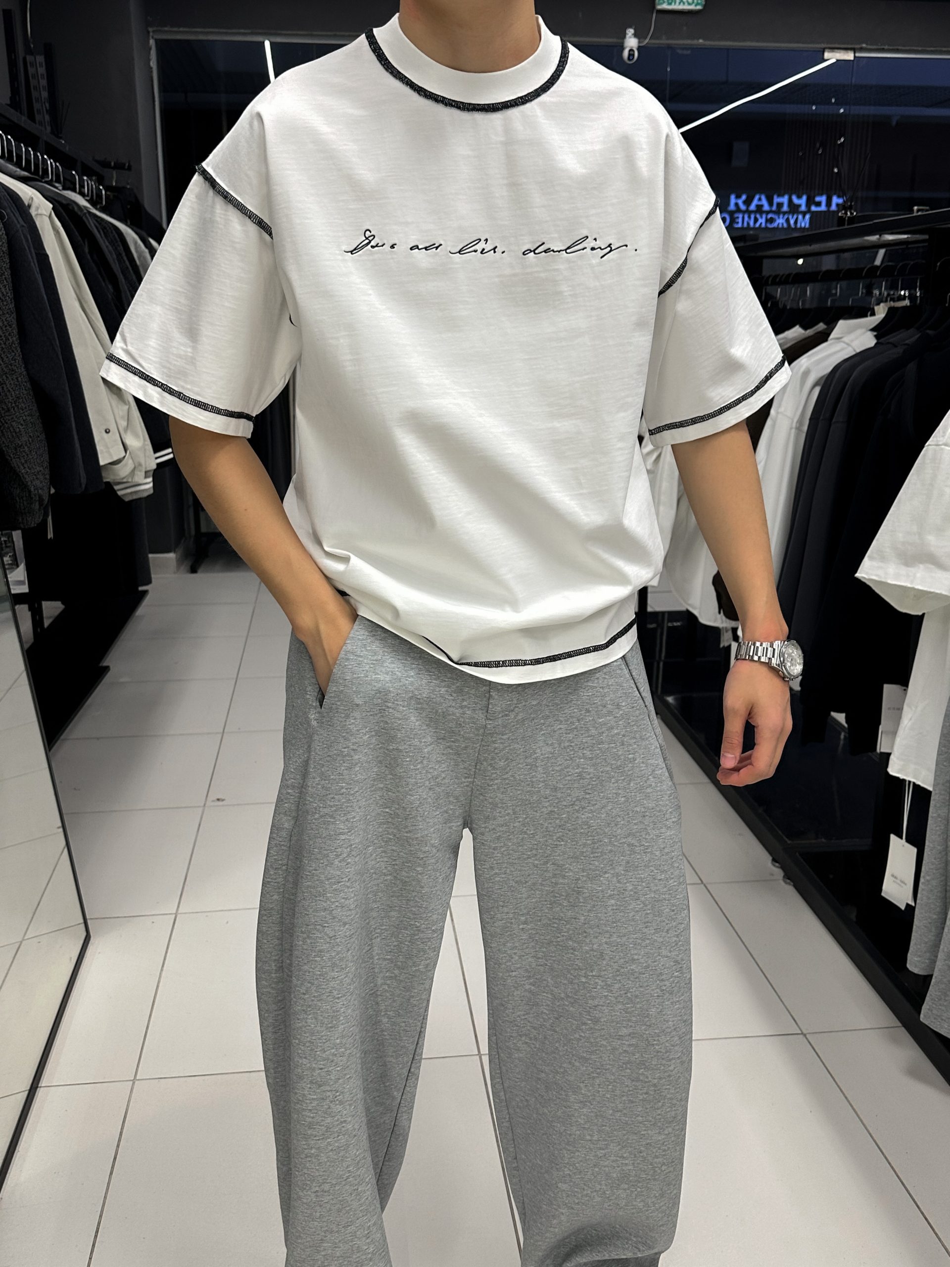 Футболка оверсайз (5068)