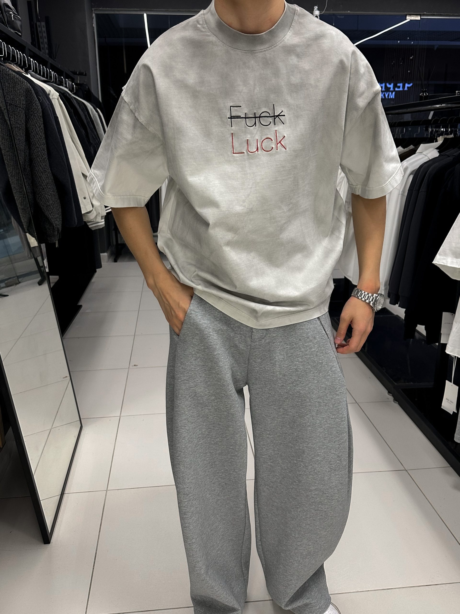 Футболка оверсайз (5074)