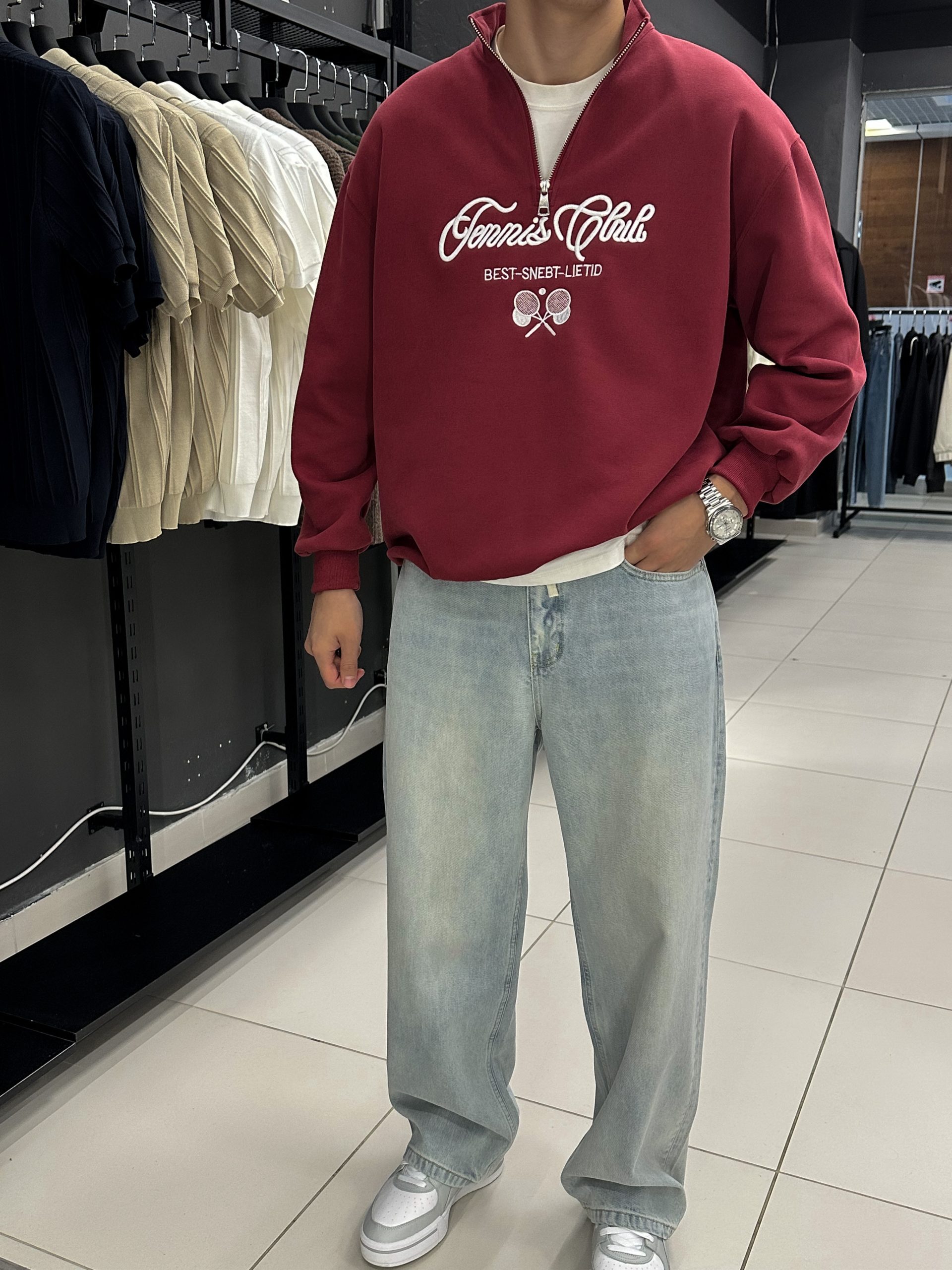 Полузамок вишневый 98989