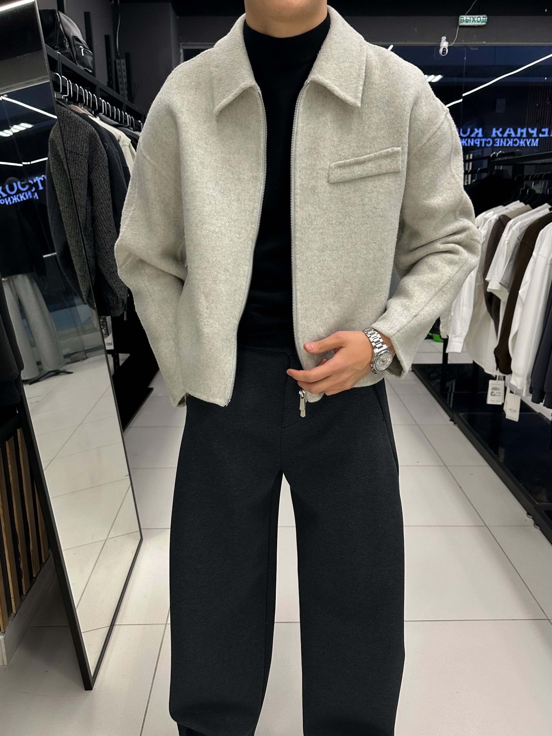 Пальто dongo бежевый (арт.95319)