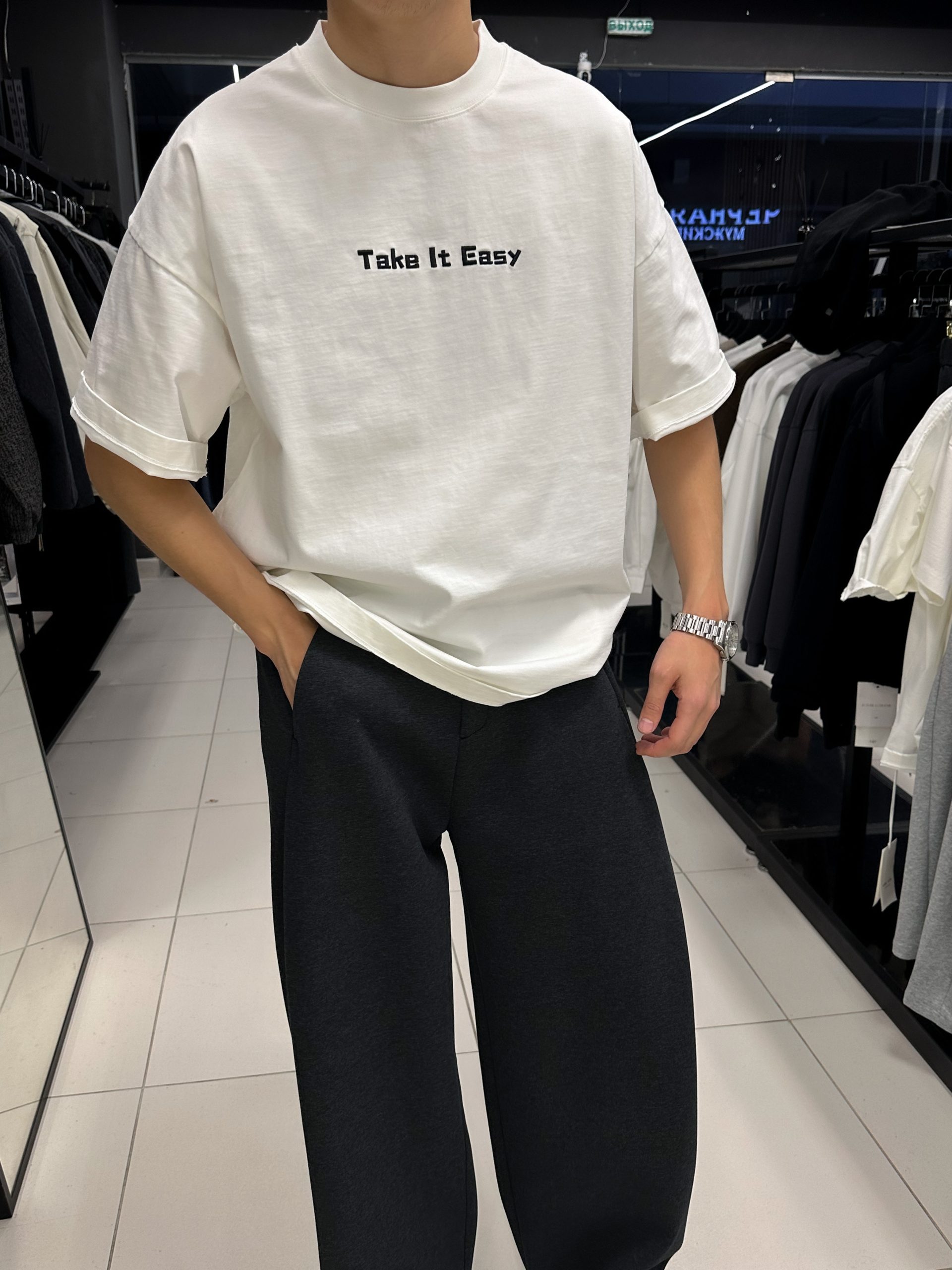 Футболка оверсайз (5055)