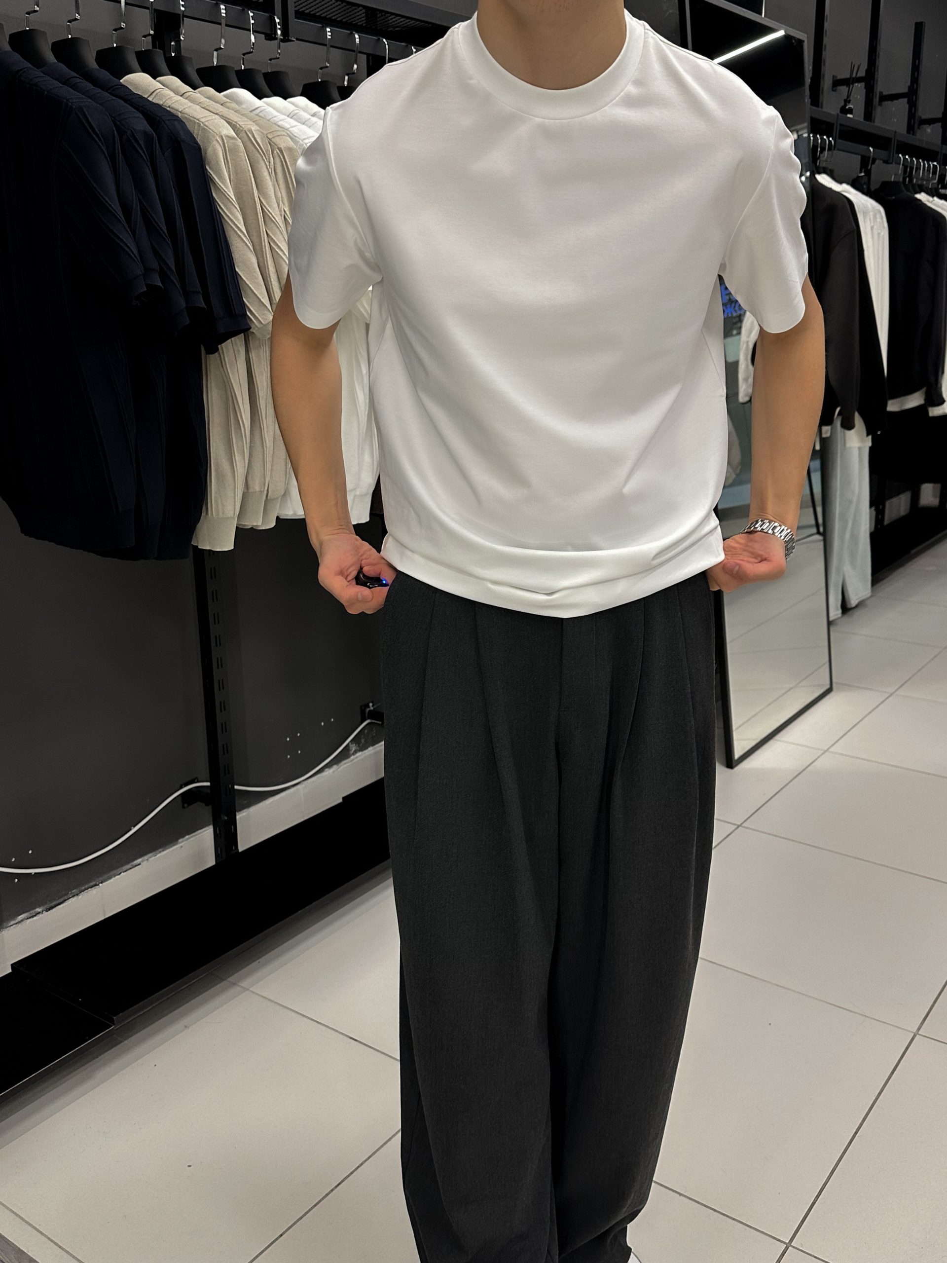 Футболка базовая вискоза