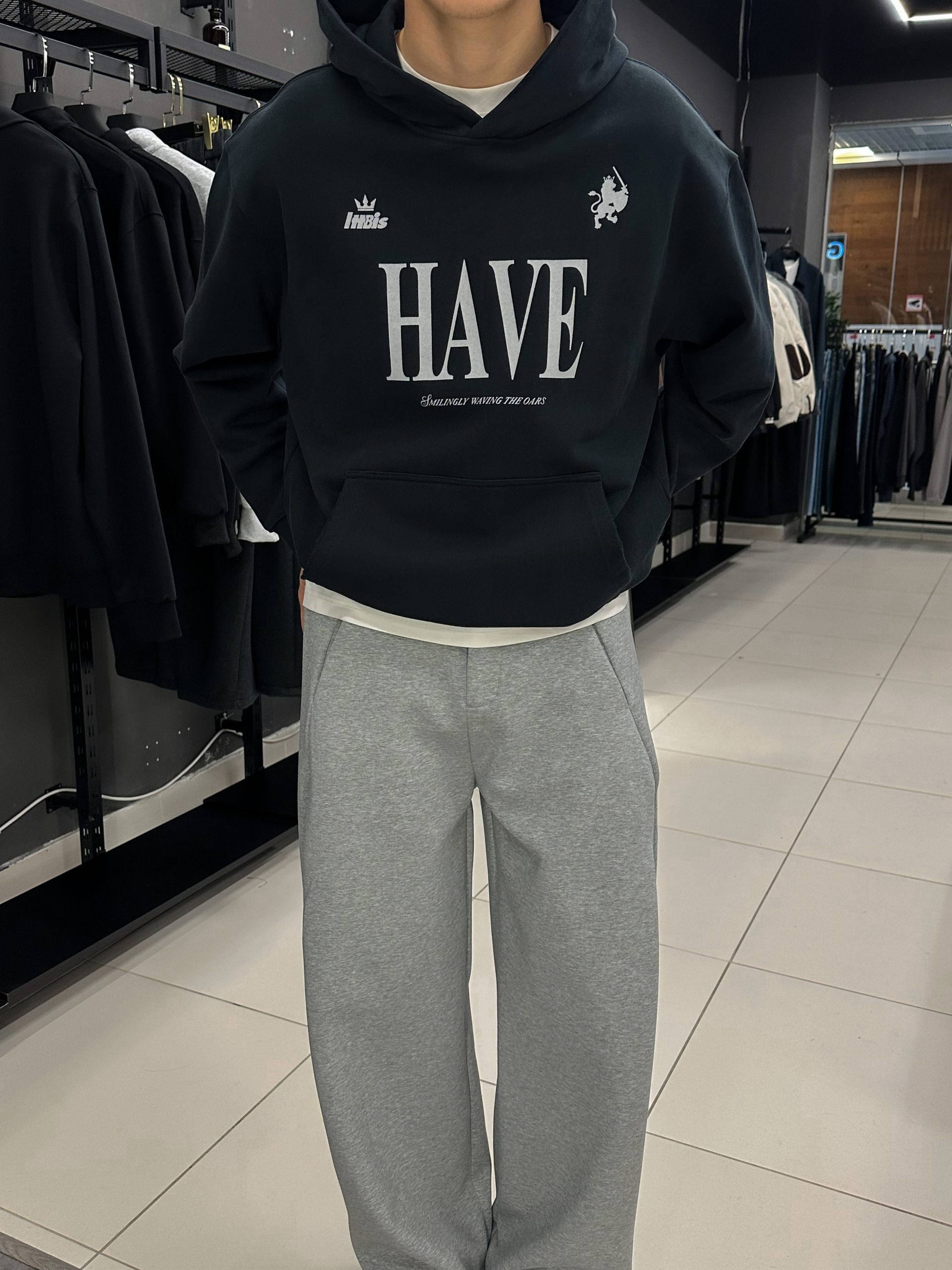 Толстовка IHBIS 13888 графит