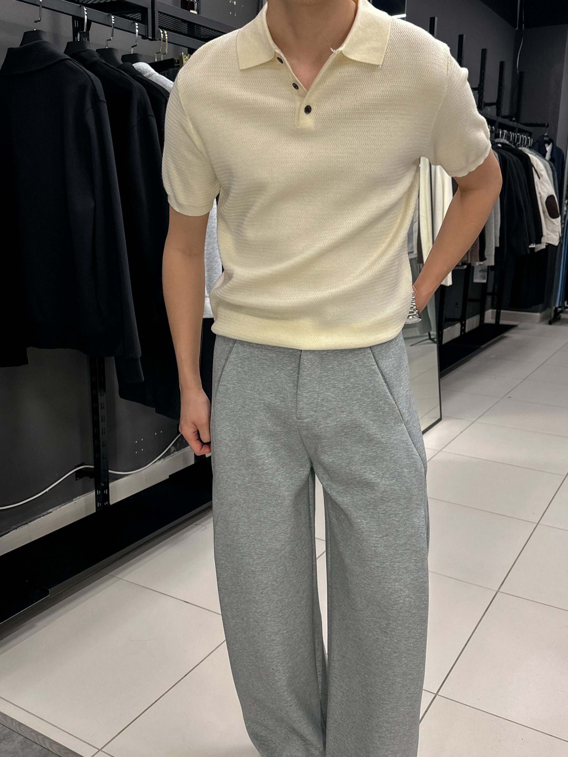 Поло Everyday Knit  22208 Айвори