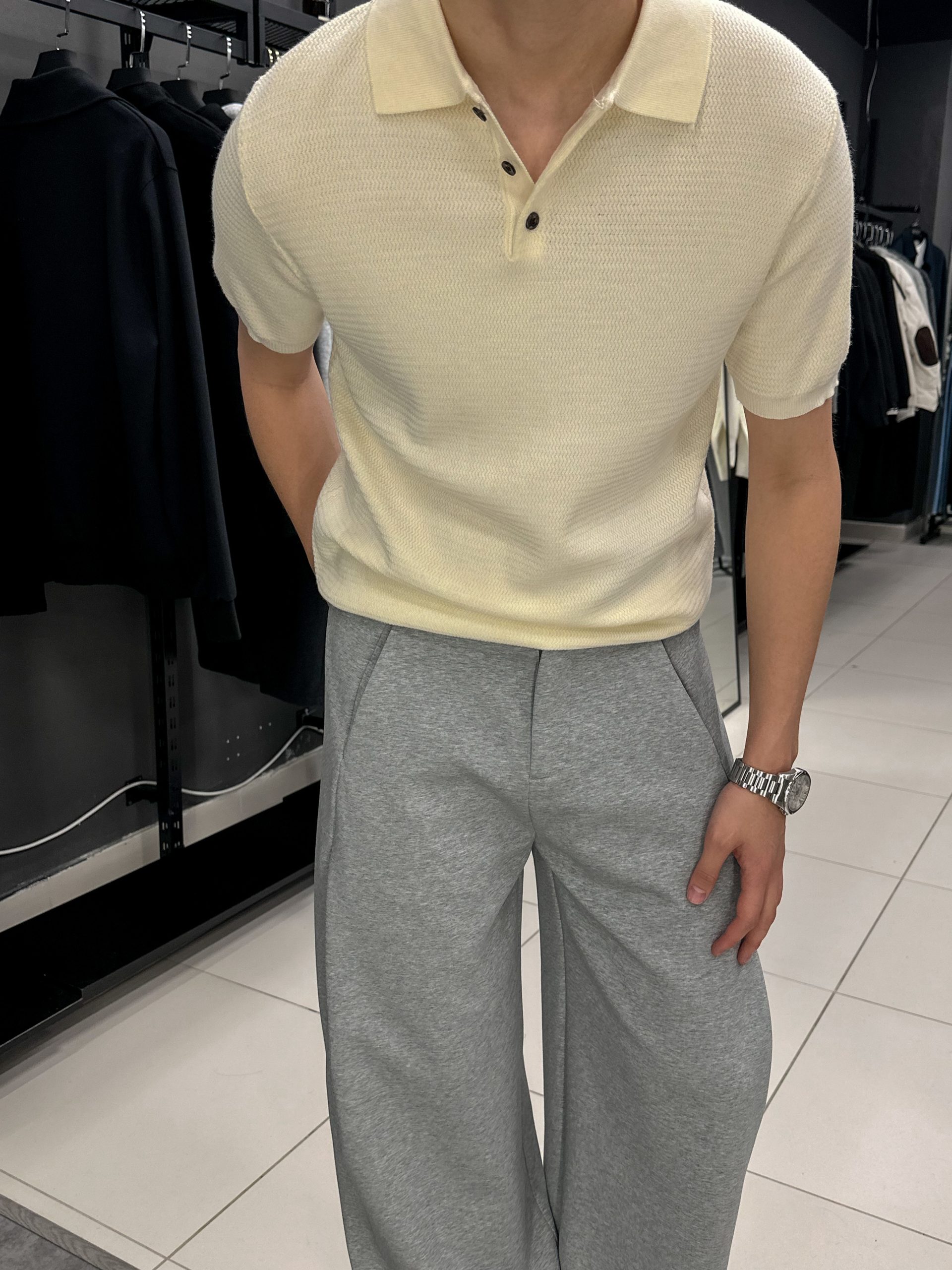 Поло Everyday Knit  22208 Айвори