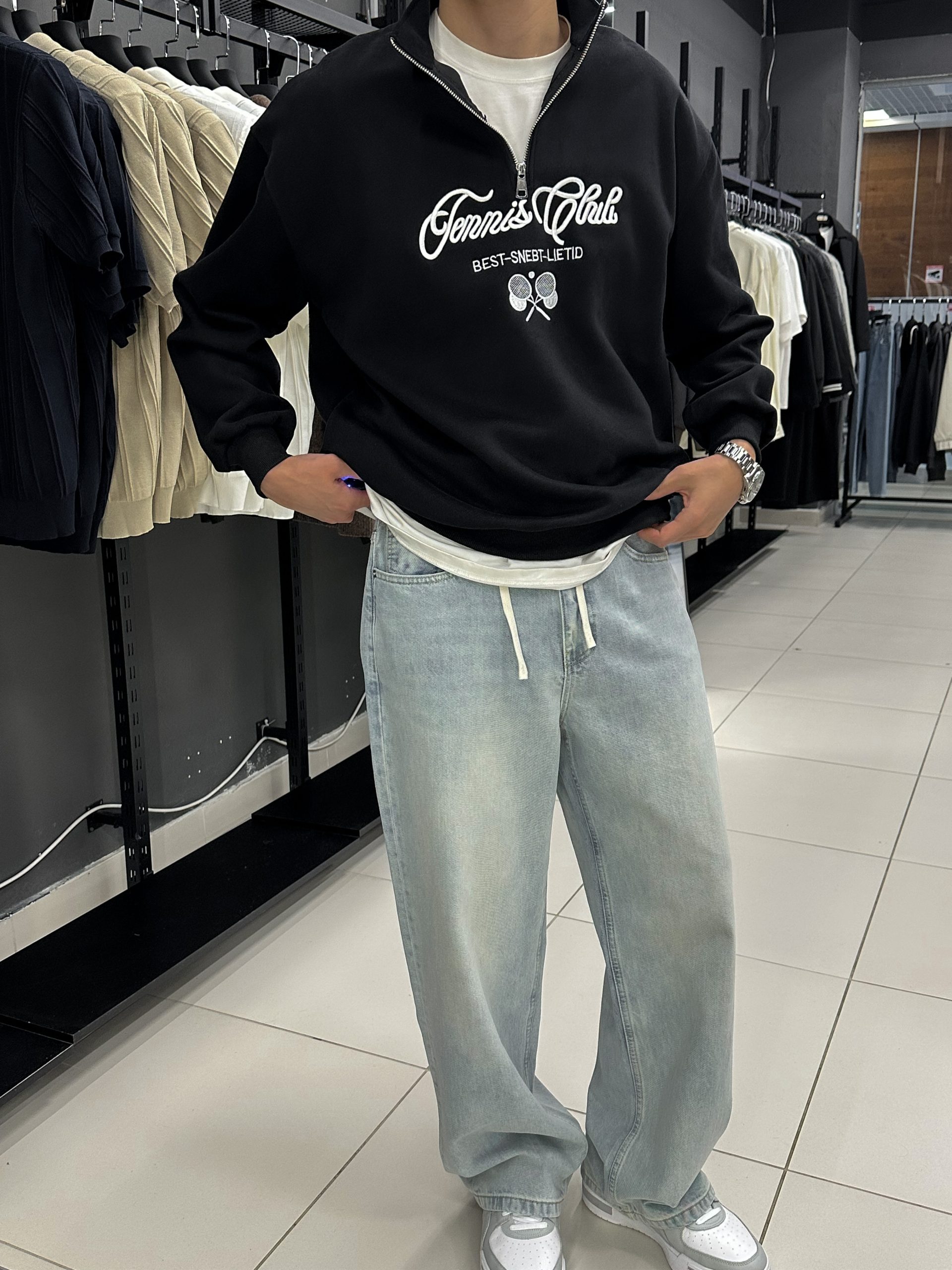 Полузамок черный 98989