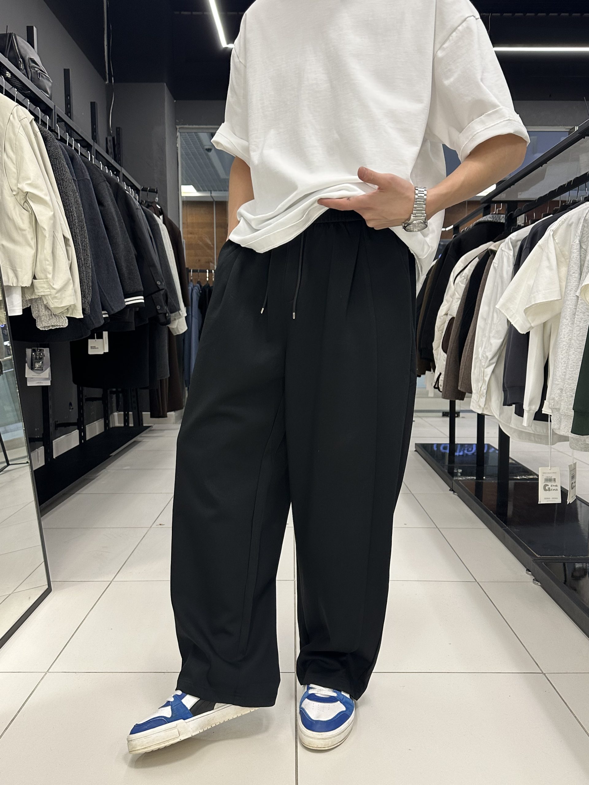 Черные брюки с99-128