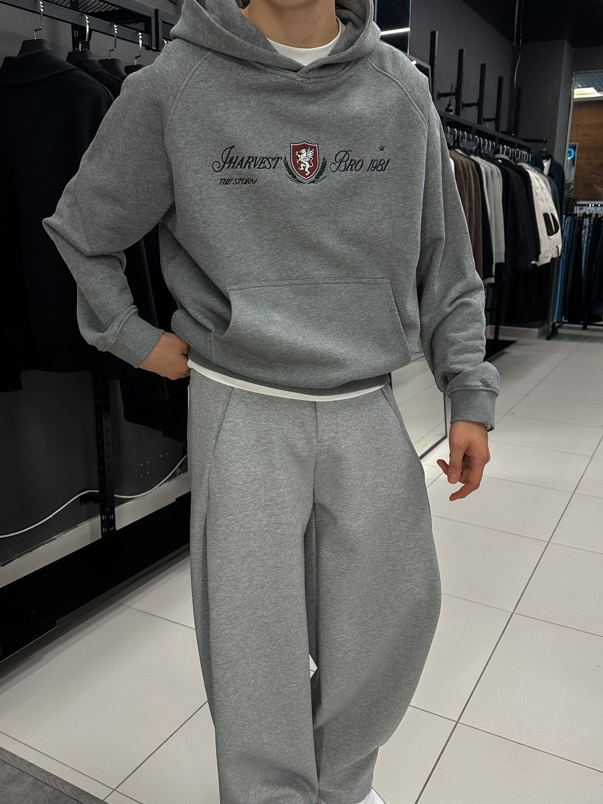 Толстовка IHBIS 13887 серый