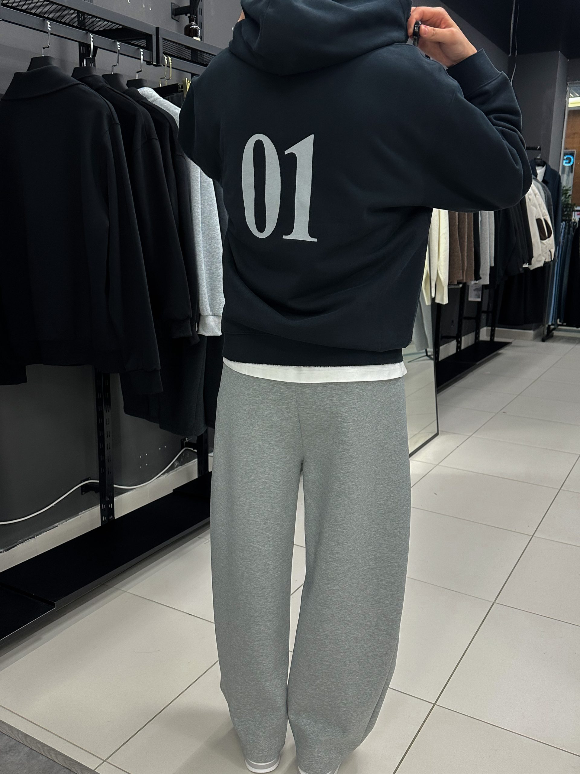 Толстовка IHBIS 13888 графит