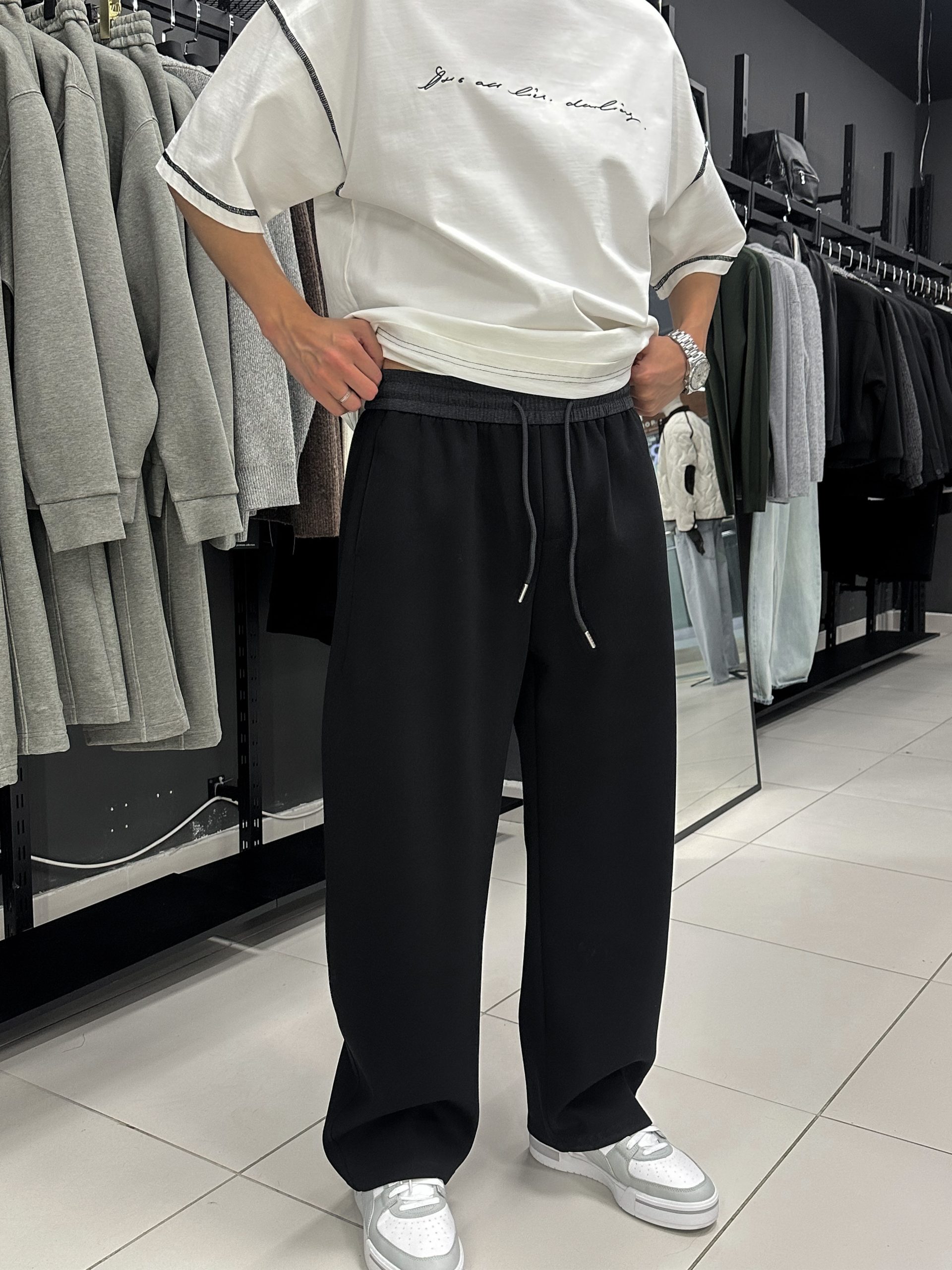 Брюки черные 3603