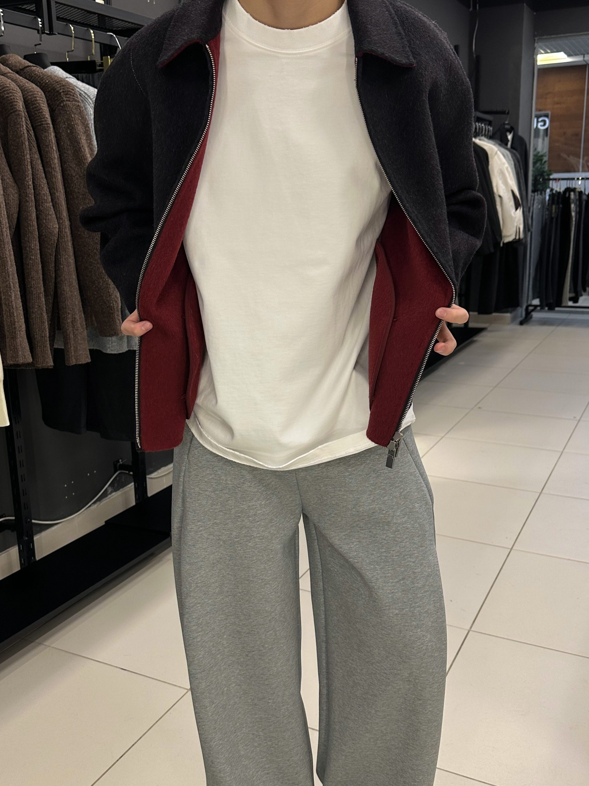 Пальто Premium Wool черный