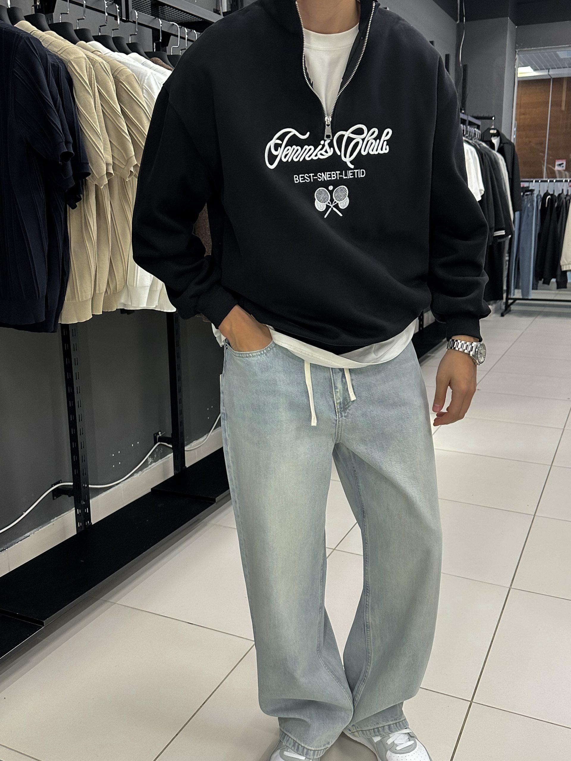 Полузамок черный 98989