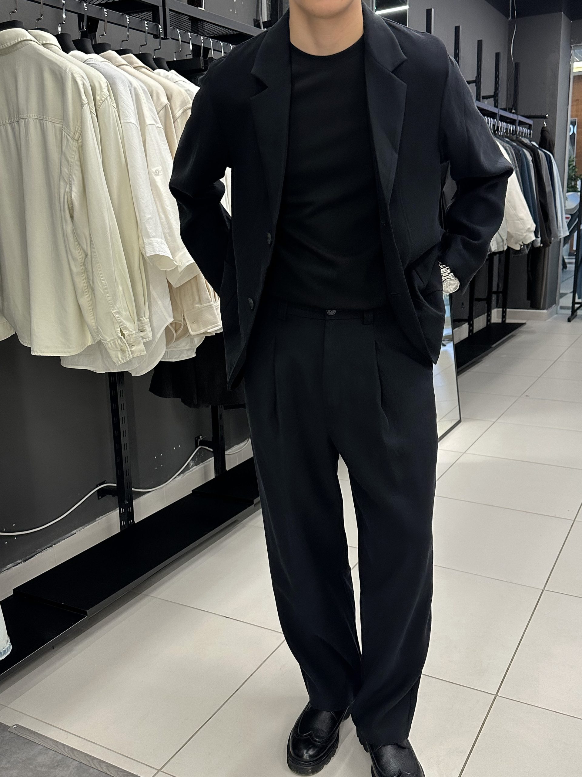 Костюм классика 05021 черный