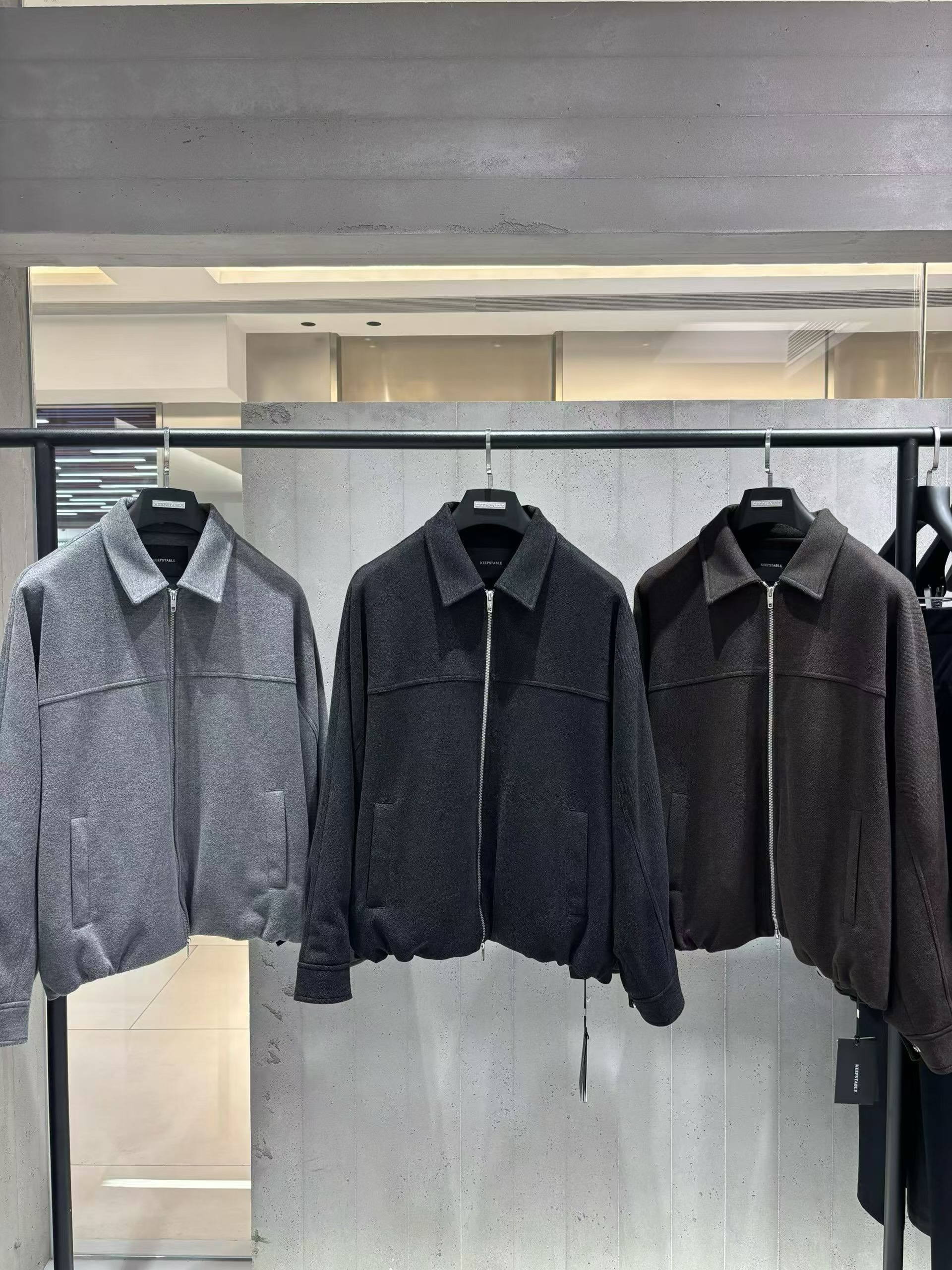 Бомбер KSJK 007 кофейный