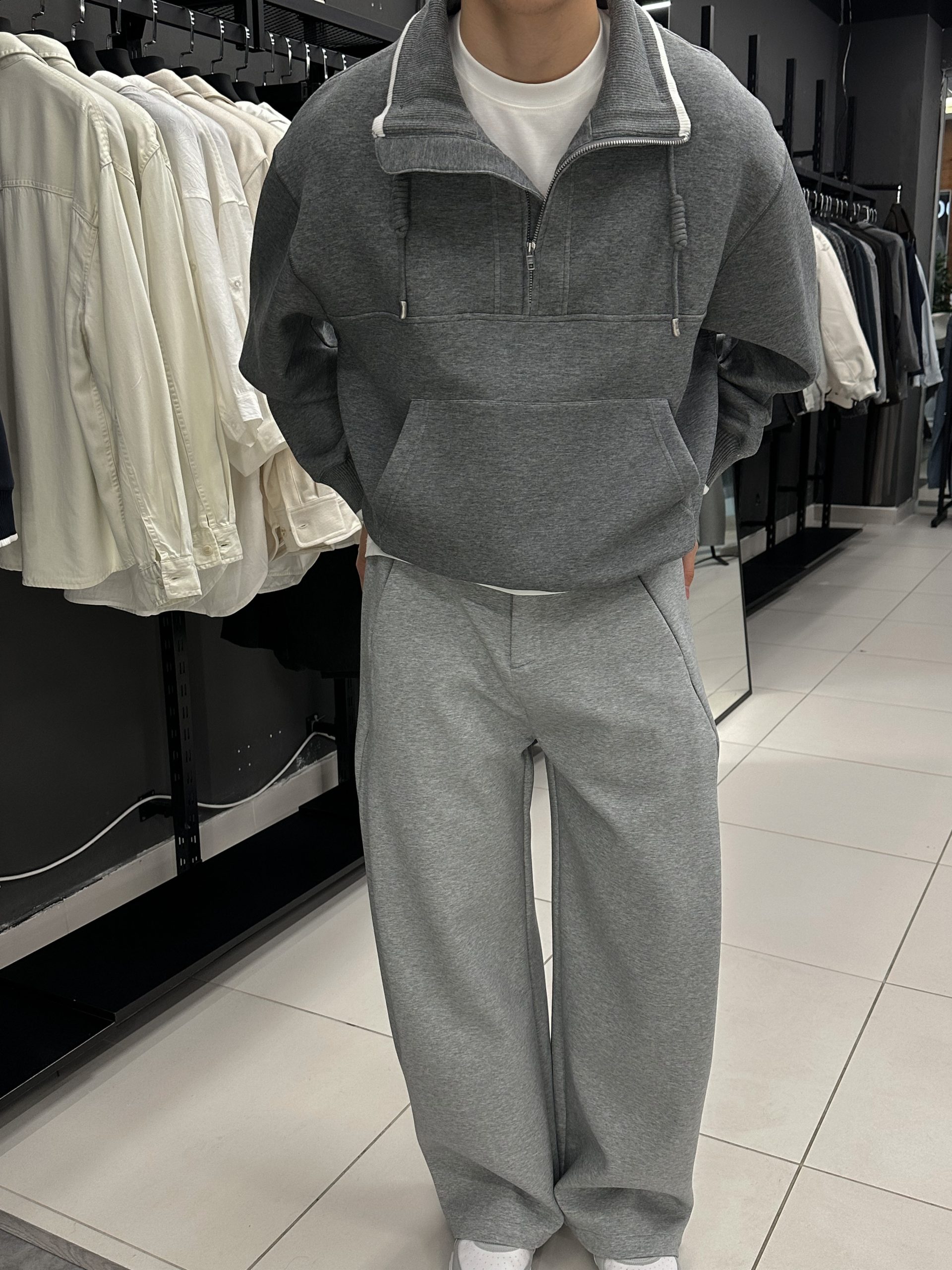 Полузамок keepstable серый  0017