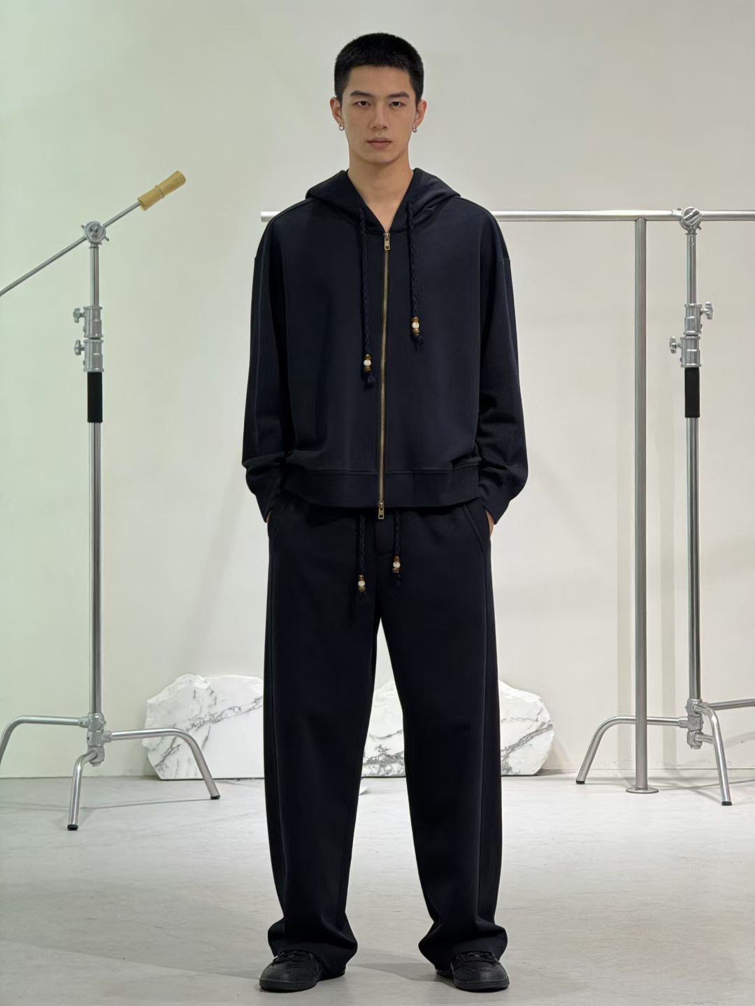 Спорт костюм 81W019 синий