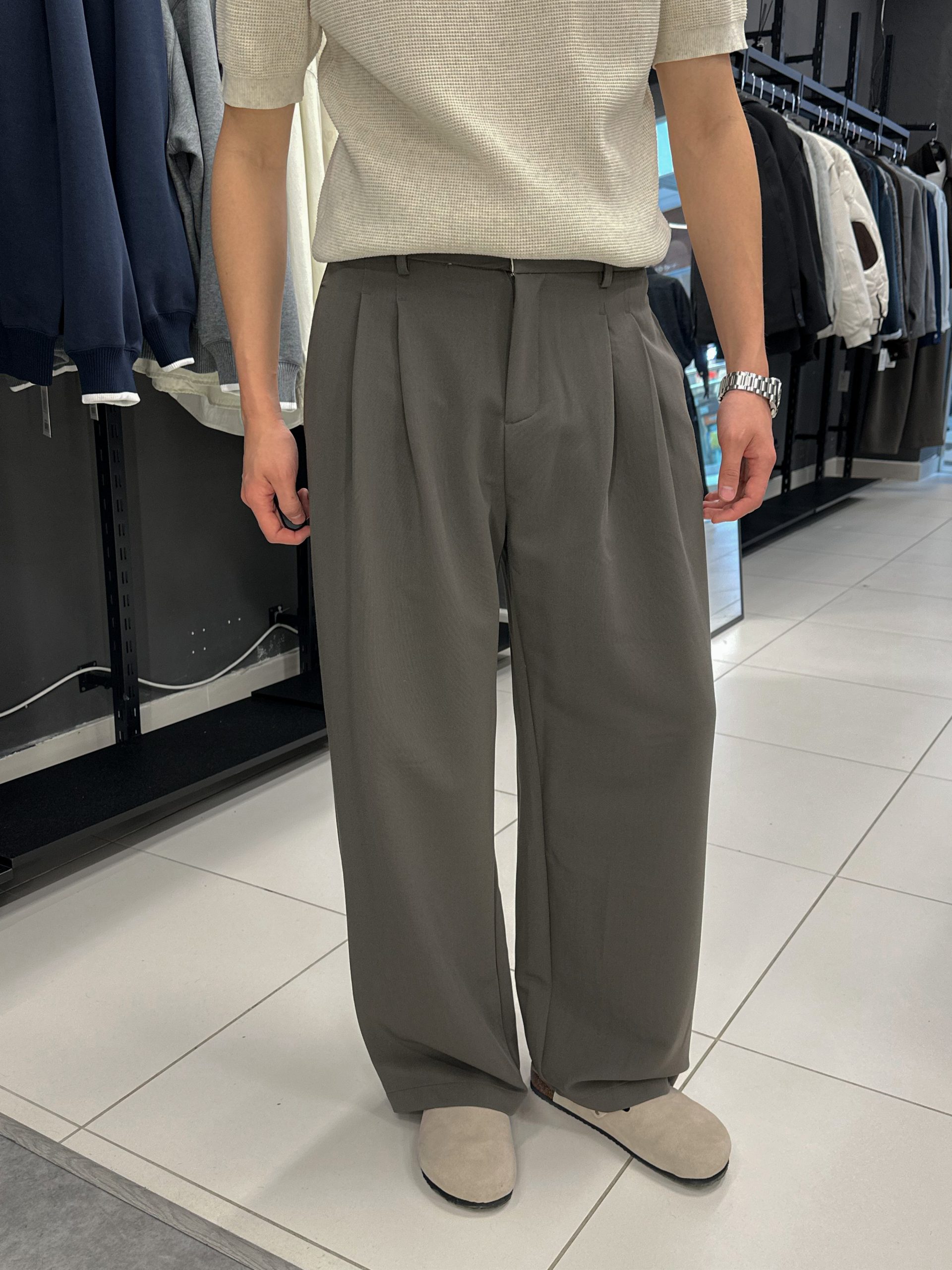 Брюки классика f807 хаки