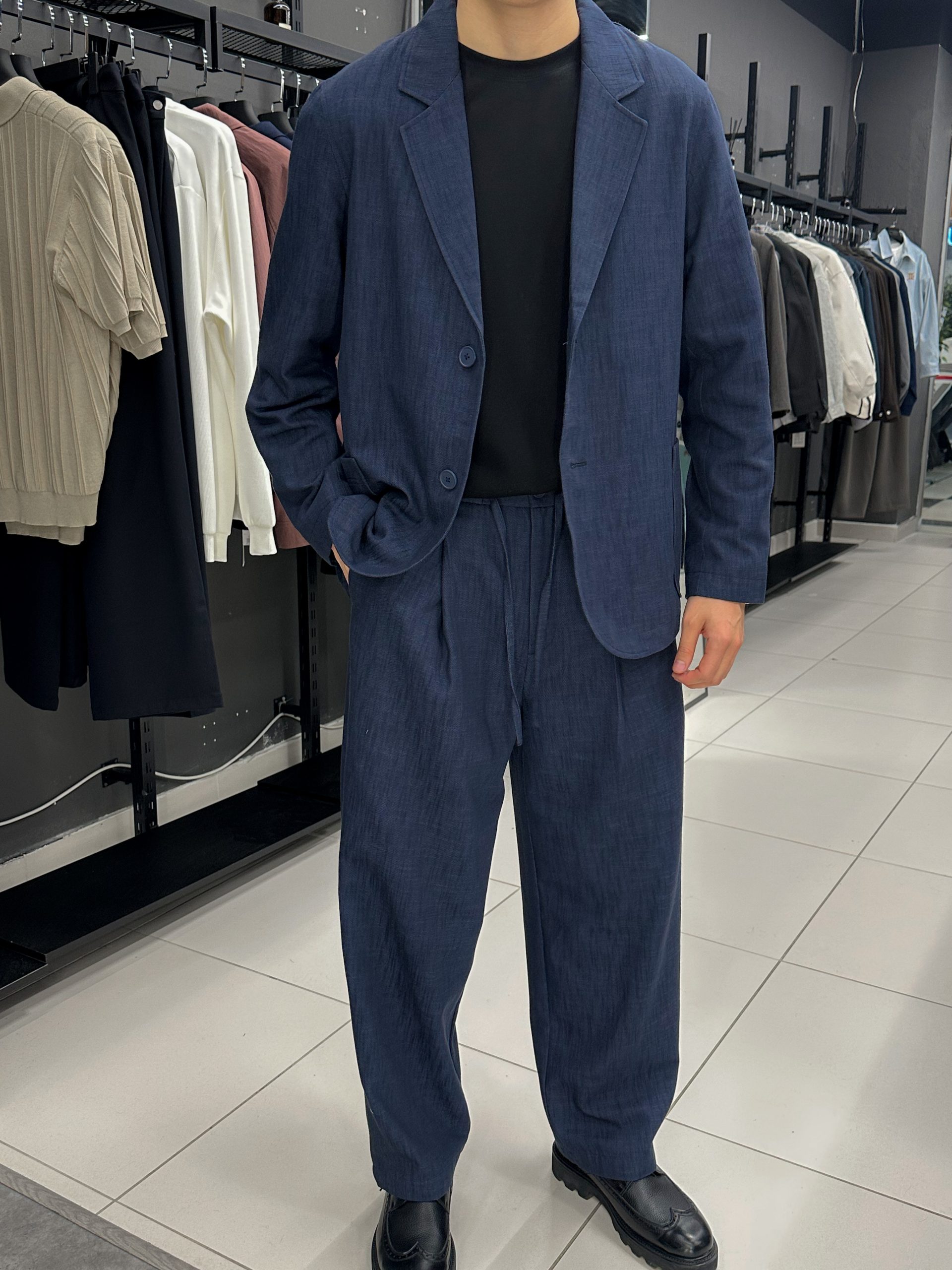 Костюм классика 05135 синий