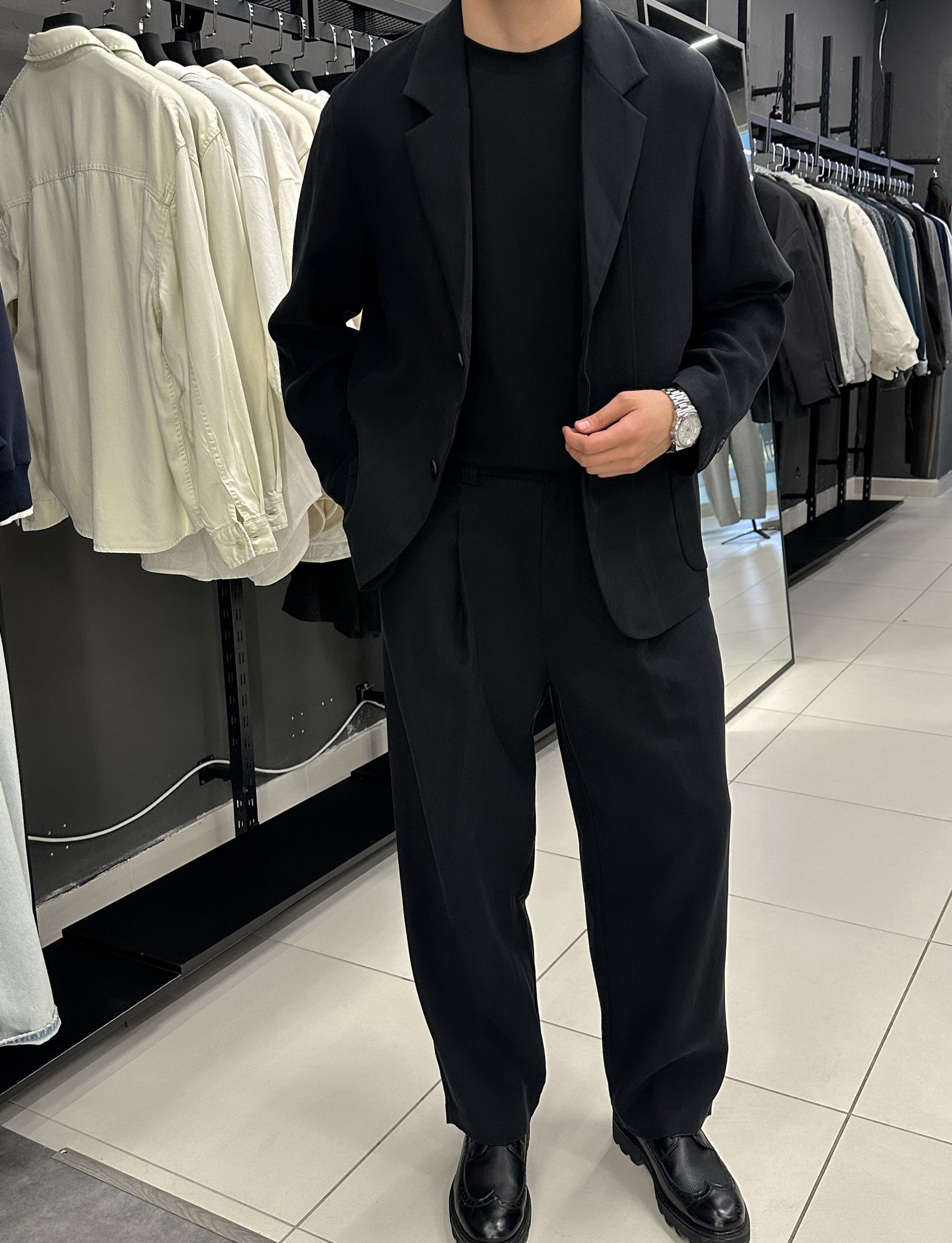 Костюм классика 05021 черный