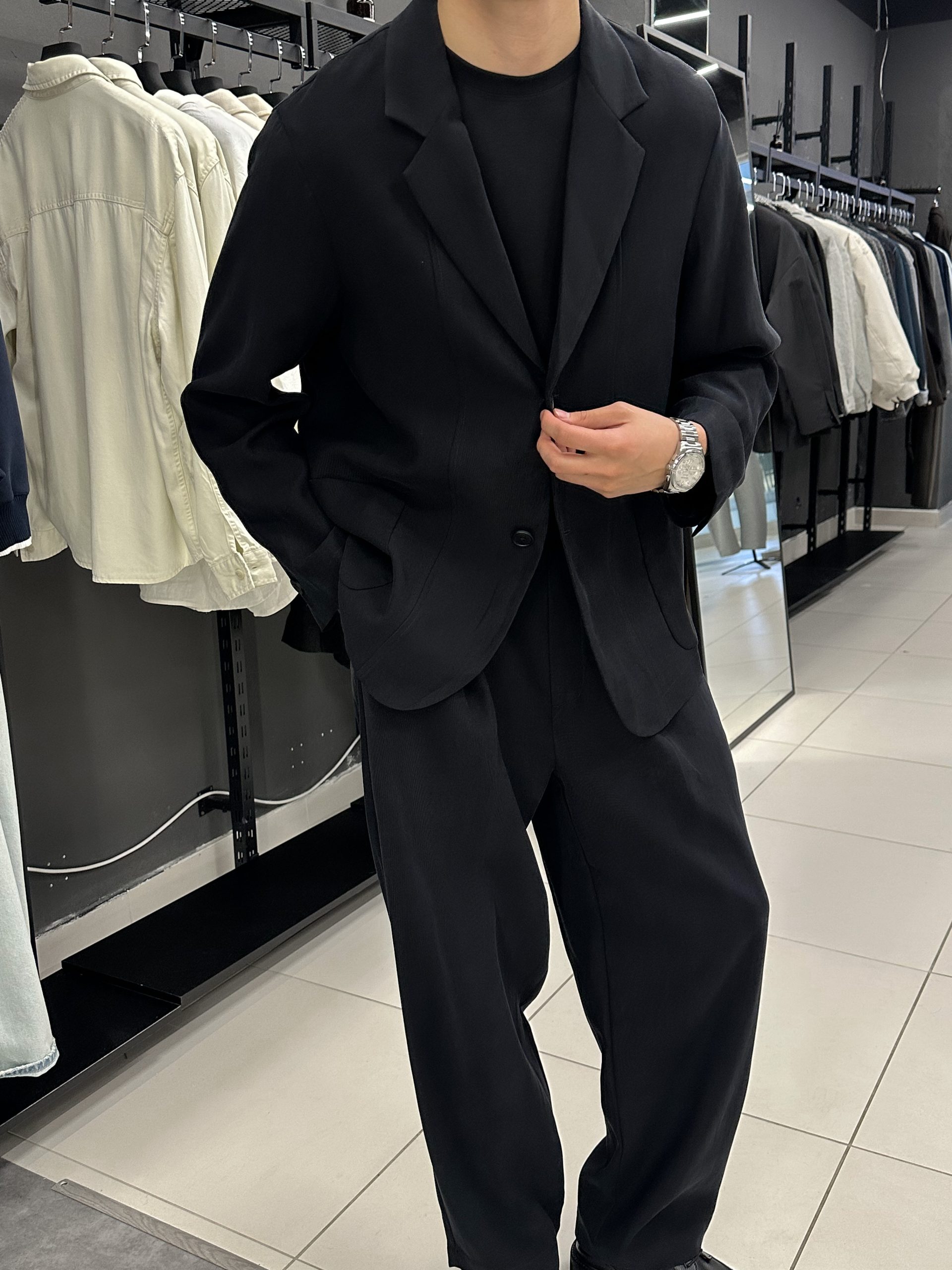 Костюм классика 05021 черный