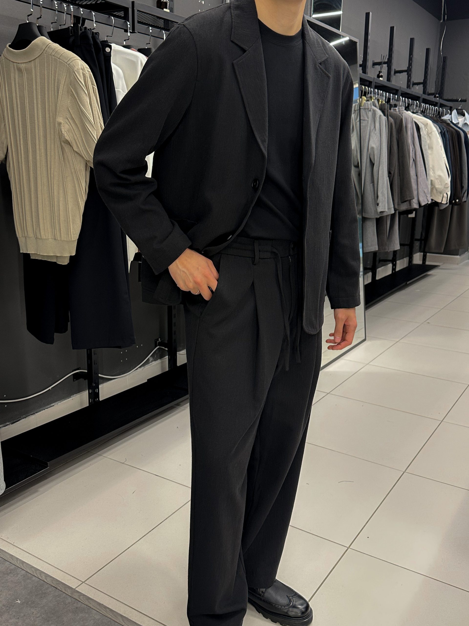 Костюм классика 05135 черный