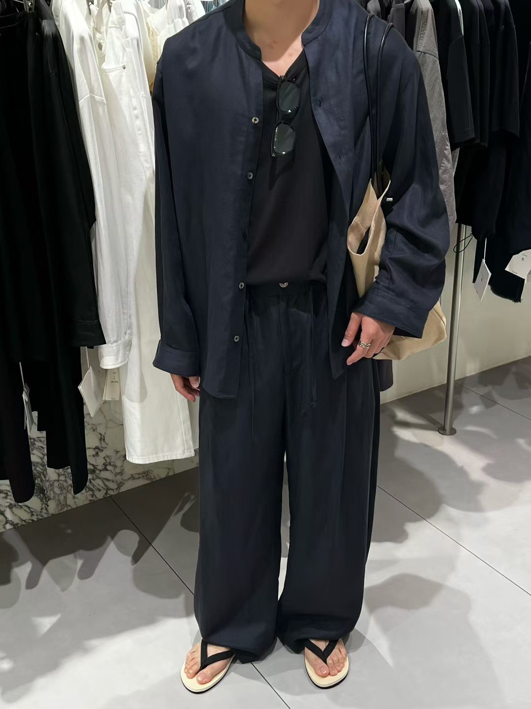 Летний костюм синий 81С038