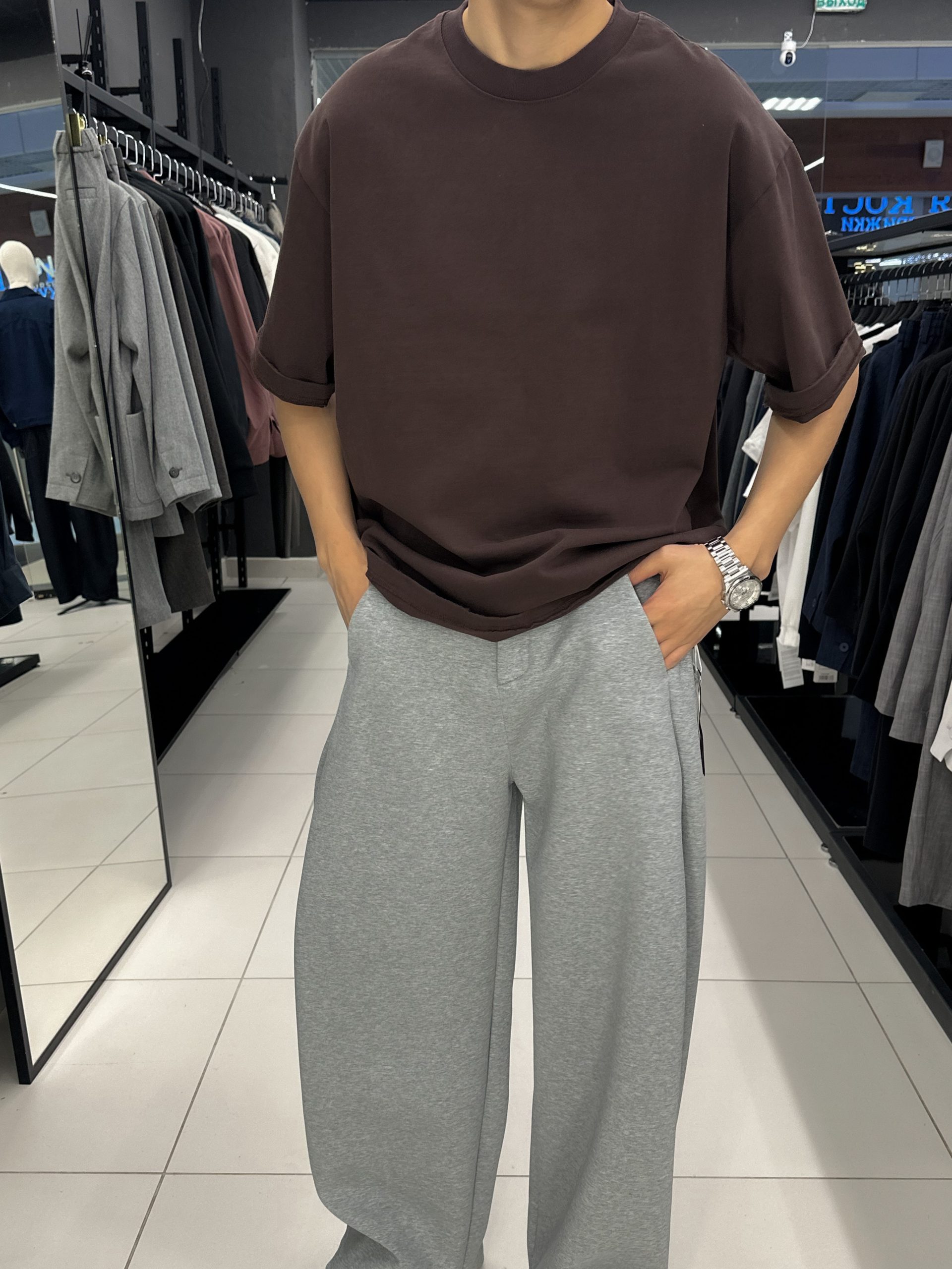 Футболка 380гр какао