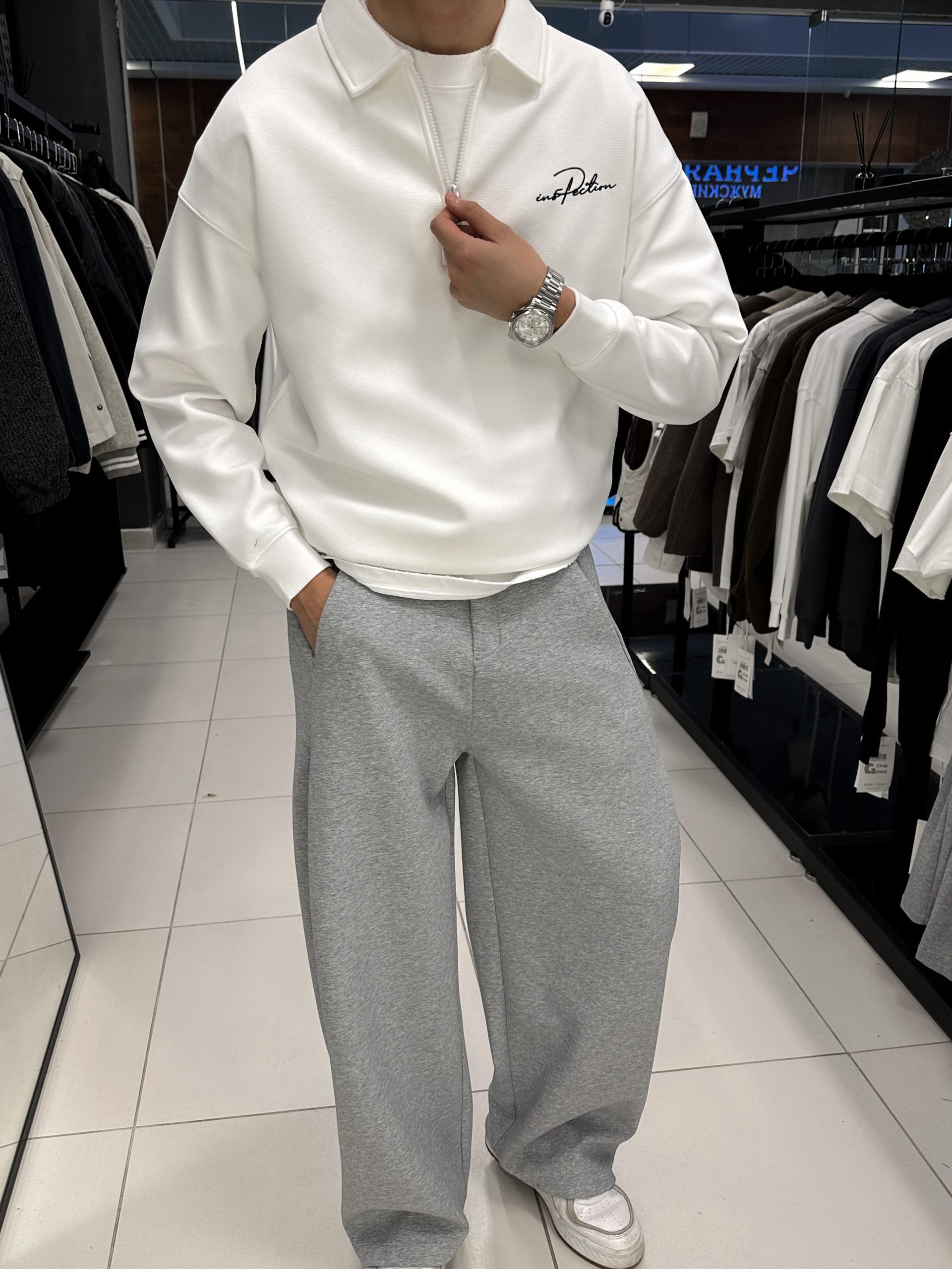 Кофта soft белый (арт.6603)