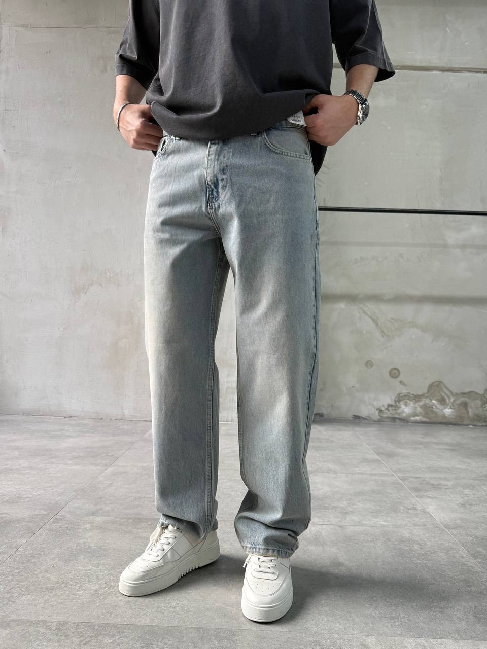 Джинсы BAGGY FIT светлый