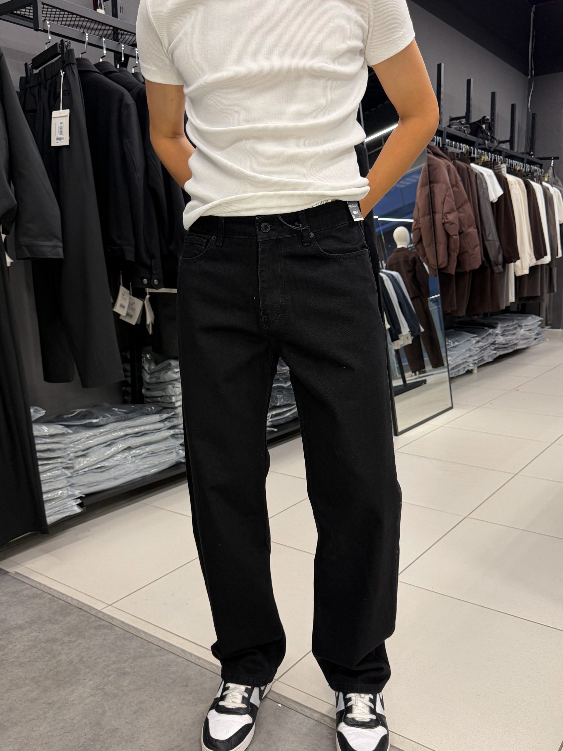 Джинсы BAGGY FIT черная